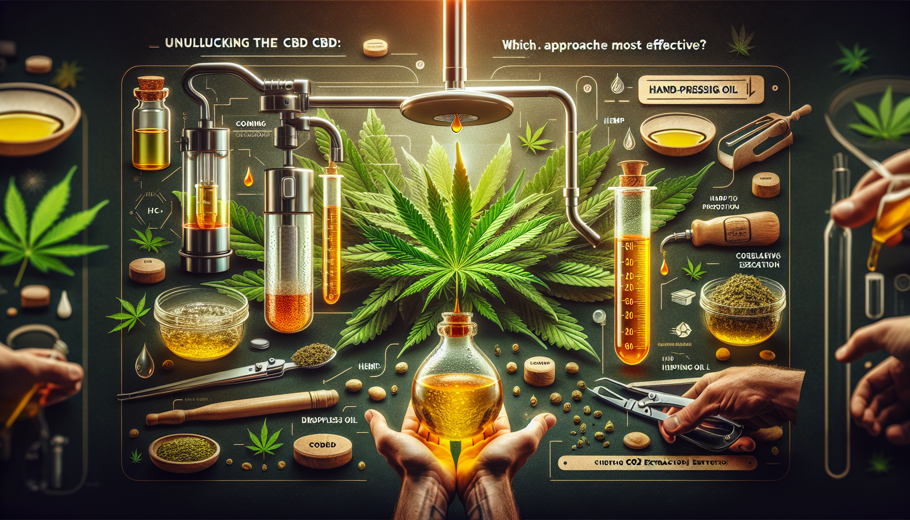 découvrez les différentes méthodes d'extraction de cbd dans notre comparatif détaillé. analysez les avantages et inconvénients de chaque technique pour choisir la meilleure option selon vos besoins et assurez-vous de la qualité de votre huile de cbd.